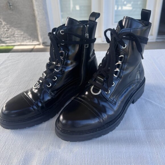 All Saints Lira Leather Boot - Picture 4 of 7